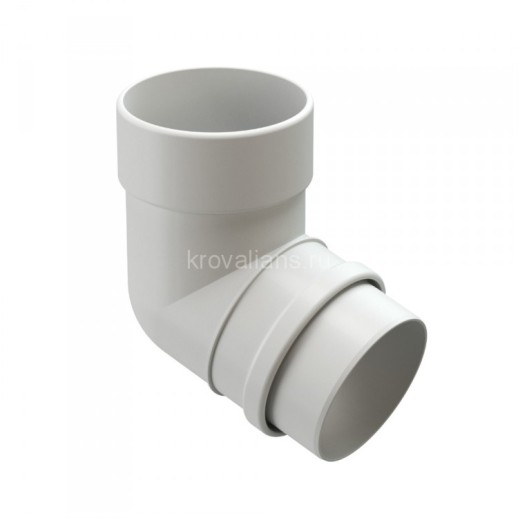 Docke LUX 140/100 мм Колено 72 Пломбир