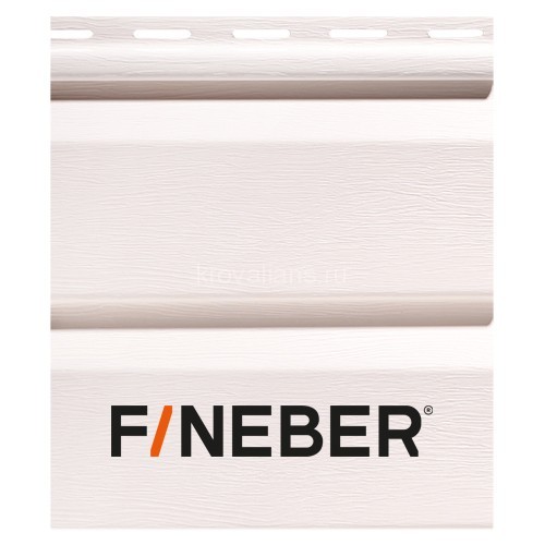 Сайдинг FineBer (Файнбер) Дачный 3,05м (Ромашка) /панель/