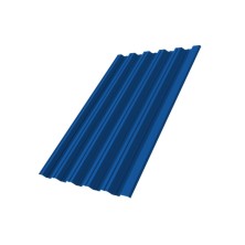 Профнастил HC35R 0,5 Satin RAL 5005 сигнальный синий DRIP