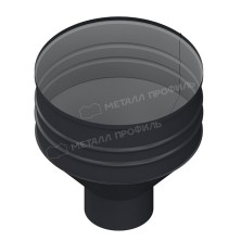 Воронка водосборная МЕТАЛЛ ПРОФИЛЬ ПРОЕКТ D350х150 Ral 7024