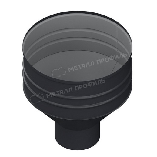 Воронка водосборная МЕТАЛЛ ПРОФИЛЬ ПРОЕКТ D350х150 Ral 7024