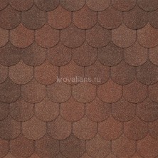 Гибкая черепица Tegola Assisi Terracotta 420 2.9м2 56шт/пал