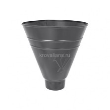 AS PU 150/100 Воронка водосборная круглая 7035 1шт/уп