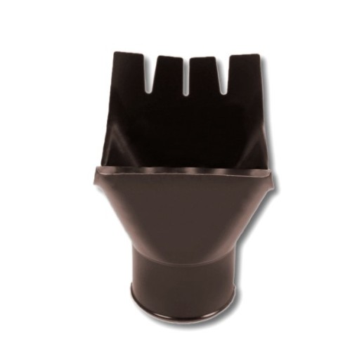 Воронка выпускная Металл Профиль Престиж 125/100 ral 8017   1 шт