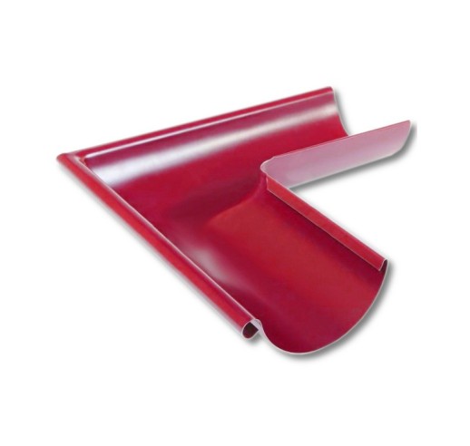 Угол желоба наружный 90 Металл Профиль Престиж 125/100 P363  1 шт