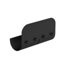 AS PUrus MATT 150/100 Ограничитель перелива прямой L=0,34м RAL 9005 Matt