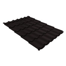 Металлочерепица Классик ("Classic") 0,5 PurPro RAL 9005 черный