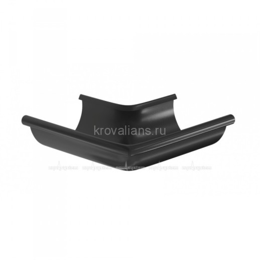 AS PU MATT 125/90 Угол желоба 90 внешний RR-33 (5шт/уп) Matt