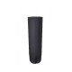 Optima 125/90 Труба круглая 1м RAL 7024 мокрый асфальт