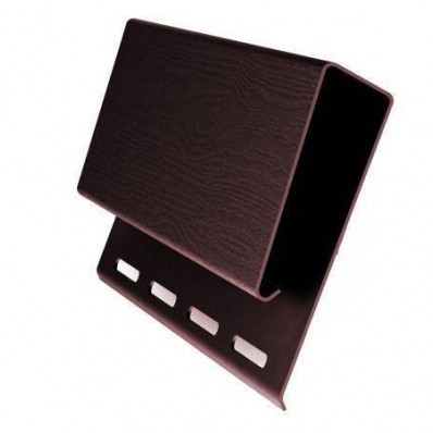 Наличник J-профиль широкий 3,05 Grand Line коричневый 1 шт