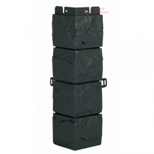 Угол наружный Фагот ЭКО графит  (0,45м х 0,13м) Альта Профиль 10шт/уп