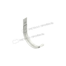 Держатель желоба карнизный МЕТАЛЛ ПРОФИЛЬ GRANDSYSTEM D125х132 Ral 9010