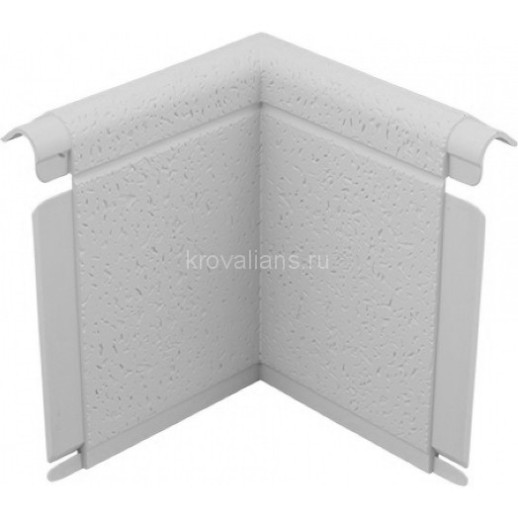 Угол откоса БЕЛОСНЕЖНЫЙ (0,210м х 0,204м х 0,035м) 0,968 кв.м/уп. Альта Профиль 24шт/уп
