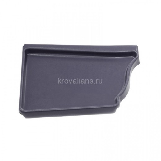 Vortex Matt 127/102 Заглушка левая Matt 127мм RAL 7024