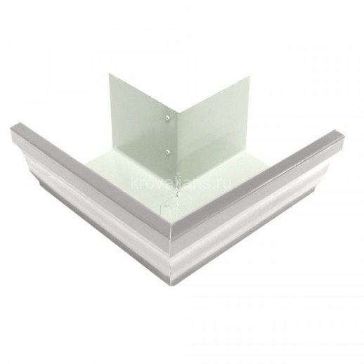 Vortex 127/102 Угол желоба внешний 90гр 127мм PE RAL 9003