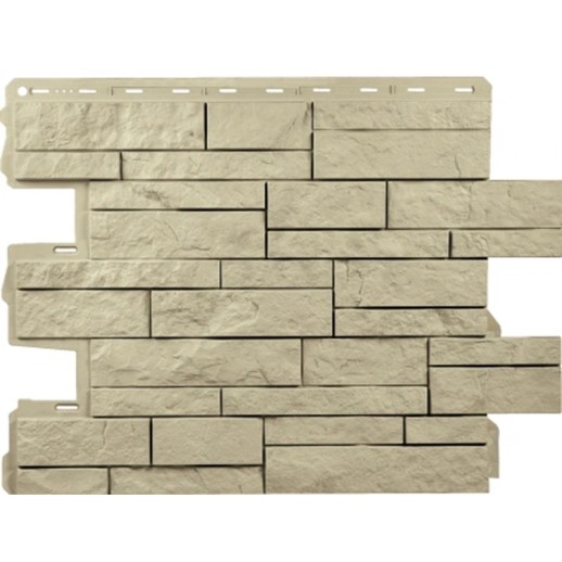 Панель Камень Шотландия ЭКО Песчаный, 796*591*24 (0,374м2)