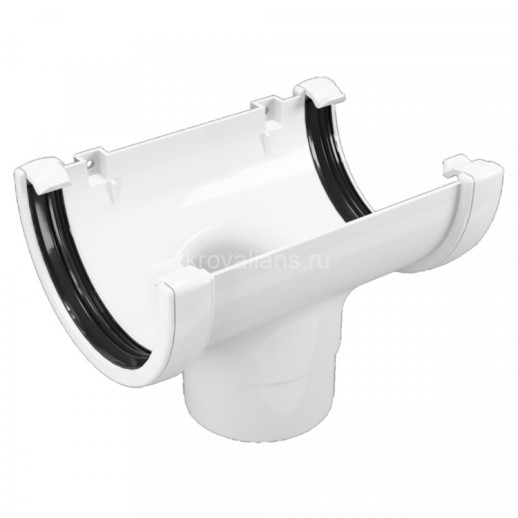 GL Rohrfit 120/80 Воронка желоба, белый RAL 9003