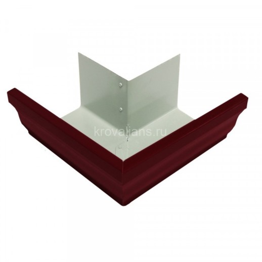 Vortex 127/102 Угол желоба внешний 90гр 127мм PE RAL 3005