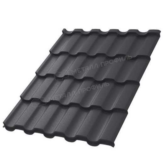 Металлочерепица МП Монтекристо-XL (VALORI-20-Grey-0.5)