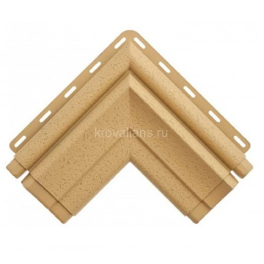 Угол наличника Модерн ПЕСЧАНЫЙ (0,279м х 0,279м х 0,047м) 1,408 кв.м/уп. Альта Профиль 24шт