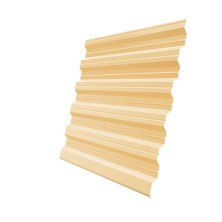 Профнастил HC44R 0,7 PE RAL 1014 слоновая кость