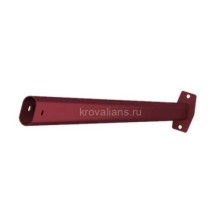 Стеновой кронштейн BORGE 1 м, красное вино (RAL 3005)