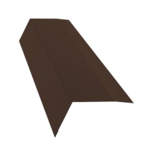 Планка карнизная 100х65 0,5 Atlas X с пленкой RAL 8017 шоколад (2м)