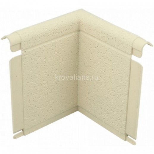 Угол откоса КРЕМОВЫЙ Угол откоса (0,210м х 0,204м х 0,035м) 0,968 кв.м/уп. Альта Профиль 24шт/уп