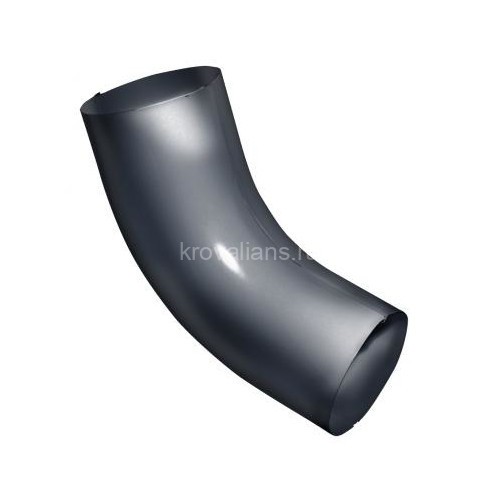 GL 90/125 Колено RAL 7024 Серый