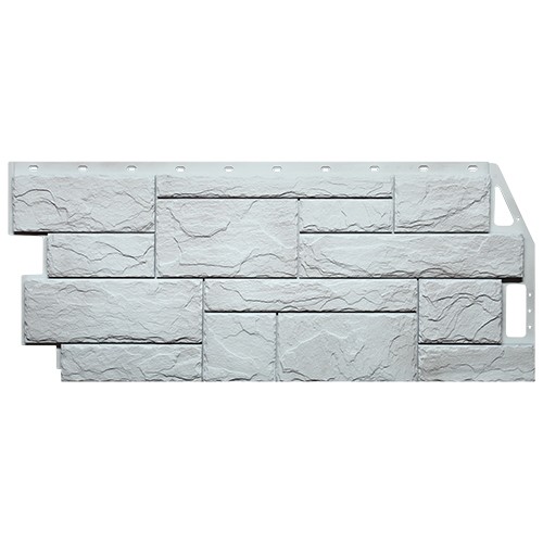 FineBer Фасадная панель Камень Природный Жемчужный 1087х446мм, 10шт/уп