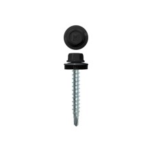 Саморез кровельный Daxmer 4,8х35 RAL 9005 (250) сверло №1