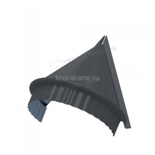 МеталлПрофиль Заглушка конька круглого R80 конусная (VikingMP-01-7024-0.45) /1 шт/