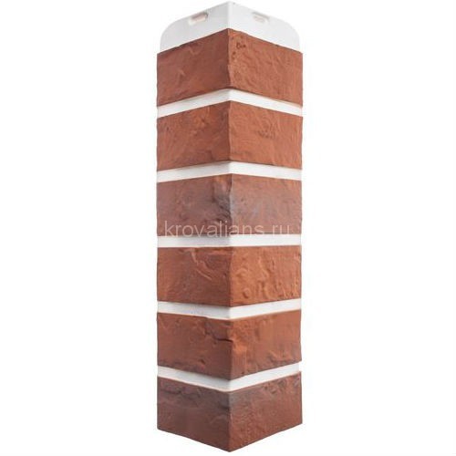 Угол наружный Кирпич Рижский цвет 02