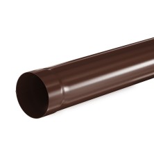 AS COMF PE 125/90 Труба водосточная L=3.0 м RAL8017 2 шт/уп