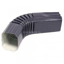 Vortex Matt 127/102 Колено прямоугольное Matt RAL 7024