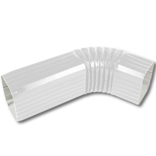 Колено трубы Металл Профиль Модерн ral 9010 1 шт