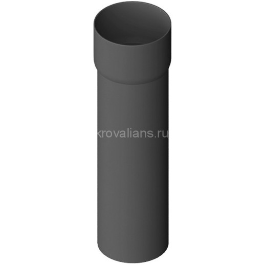 ЭЛИТ Труба водосточная с муфтой 4м, графит