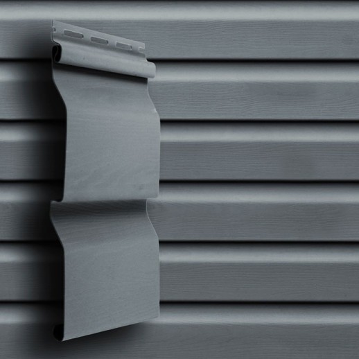 GrandLine Сайдинг Amerika D4.4 Корабельный брус панель 3,6 х 0,224, Графит