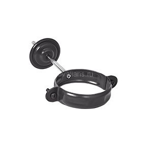 AS PU MATT 125/90 Хомут трубы с комплектом крепления RR-23 Matt