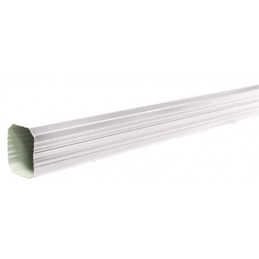 труба 3м Optima Прямоугольная Grand Line (Гранд Лайн) ral 9003 1 шт