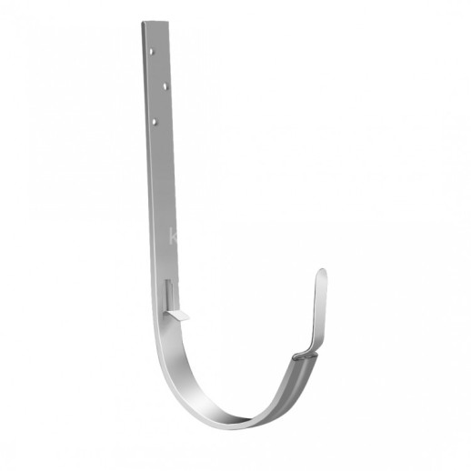 GL Дизайн 135/87 Кронштейн желоба ПВХ Grand Line 135мм металл белый (RAL 9003) ШК