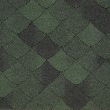 Гибкая черепица Tegola PREMIUM Versaille Verde smeraldo 476