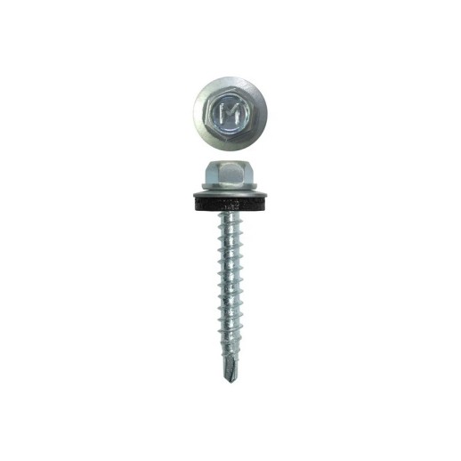 Саморез кровельный Daxmer 4,8х35 Цинк (250) сверло №1
