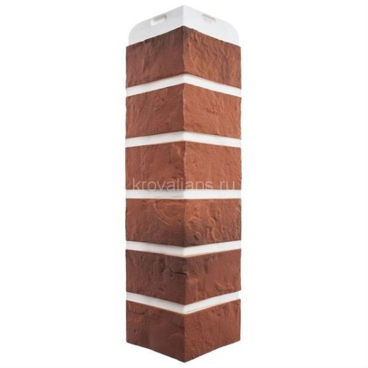 Угол наружный Кирпич Рижский цвет 04