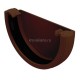 GL Rohrfit 120/80 Заглушка желоба универсальная, коричневый RAL 8017