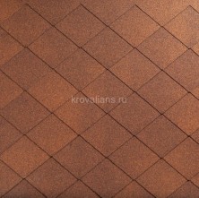 Гибкая черепица Katepal Foxy 3 м2 Терракота 39уп./пал.