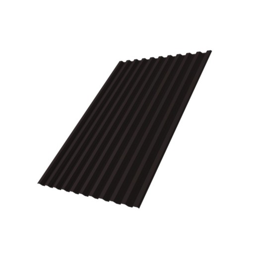 Профнастил Обнинск С21R Grand Line 0,5 PurLite Мatt RAL 9005 черный