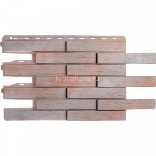 Панель Ригель Немецкий (01) (0,930м х 0,510 м х 0,033м) 5,60 кв.м/уп. Альта Профиль 16шт/уп