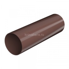 ТН 125/82 Труба, коричневый (1,5м) глянец 5шт/упак