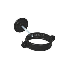 AS PU MATT 125/90 Хомут трубы с комплектом крепления RR-33 Matt